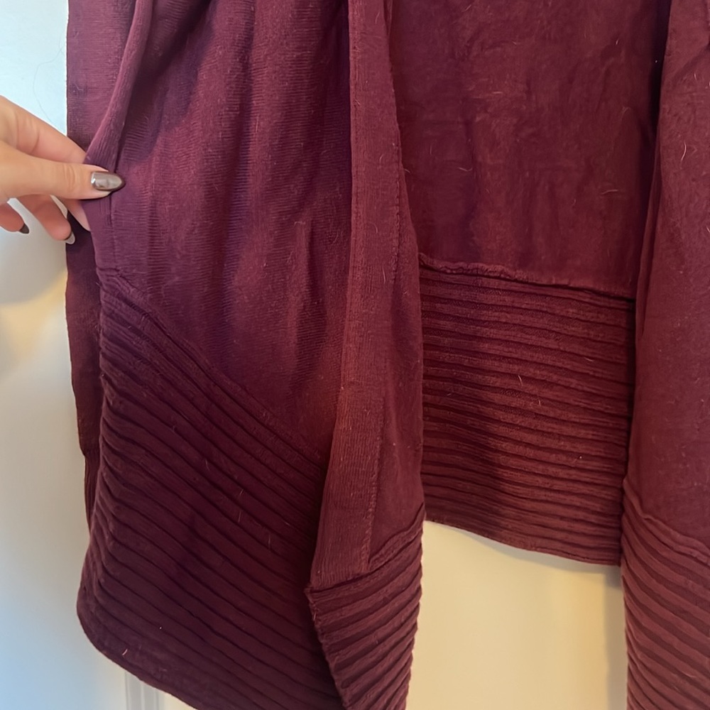 Maroon Cardigan - Picture 2 of 2